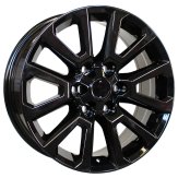 Alu kola Racing Line B1072, 17x7.5 6x139.7 ET25, černá lesklá