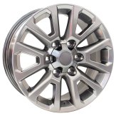 Alu kola Racing Line B1072, 17x7.5 6x139.7 ET25, titanová metalíza (zátěžová)