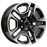 Alu kola Racing Line B1092, 18x8 5x114.3 ET35, černá + leštění