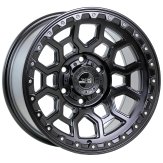 Alu kola Racing Line B1105, 17x9 5x127 ET6, černá matná (zátěžová)