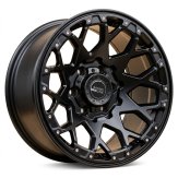 Alu kola Racing Line B1108, 17x9 6x139.7 ET6, černá matná (zátěžová)