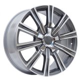 Alu kola Racing Line B1149, 21x8.5 5x150 ET60, šedivá + leštění (zátěžová)