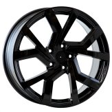 Alu kola Racing Line B1154, 18x7.5 5x112 ET51, černá lesklá