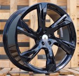Alu kola Racing Line B1175, 22x9 5x108 ET45, černá lesklá