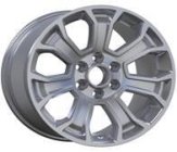 Alu kola Racing Line B1316, 22x9 6x139.7 ET24, stříbrná metalíza