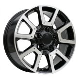 Alu kola Racing Line B1380, 20x8.5 5x150 ET55, černá + leštění (zátěžová)