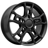 Alu kola Racing Line B1387, 18x8 5x150 ET60, černá matná