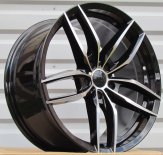 Alu kola Racing Line B1407, 16x6 4x100 ET40, černá + leštění