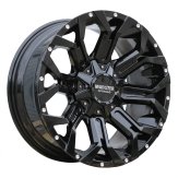Alu kola Racing Line B1417, 20x9 8x180 ET, černá lesklá (zátěžová)