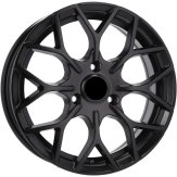 Alu kola Racing Line B1449, 18x8 4x100 ET30, černá matná