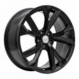 Alu kola Racing Line B1566, 17x7.5 5x112 ET36, černá lesklá