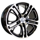 Alu kola Racing Line B1600, 20x8.5 5x120 ET38, černá + leštění