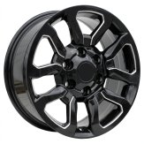 Alu kola Racing Line B1623, 18x7.5 6x139.7 ET25, černá lesklá