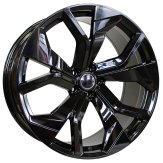 Alu kola Racing Line B1637, 23x10.5 5x112 ET18, černá lesklá (zátěžová)