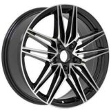 Alu kola Racing Line B1849, 19x7.5 5x114.3 ET48, černá + leštění