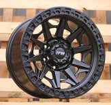 Alu kola Racing Line B1950, 17x9 6x139.7 ET, saténová černá (zátěžová)