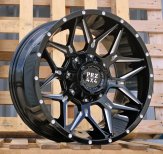 Alu kola Racing Line B1956, 20x10 8x165.1 ET, černá lesklá (zátěžová)