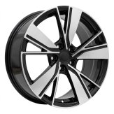 Alu kola Racing Line B1988, 18x8 5x112 ET45, černá + leštění