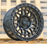 Alu kola Racing Line B2475, 18x9 5x127 ET-12, černá lesklá (zátěžová)
