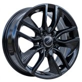 Alu kola Racing Line B5087, 15x6.5 5x100 ET40, černá lesklá