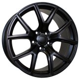 Alu kola Racing Line B5315, 20x10 5x127 ET50, černá matná (zátěžová)