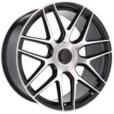 Alu kola Racing Line B5318, 21x10 5x112 ET44, černá + leštění (zátěžová)