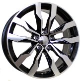 Alu kola Racing Line B5333, 20x8.5 5x112 ET28, černá + leštění (zátěžová)