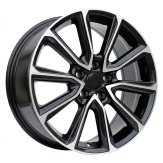 Alu kola Racing Line B5344, 18x7.5 5x114.3 ET35, černá + leštění