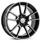 Alu kola Racing Line B5462, 19x8.5 5x112 ET52, černá + leštění