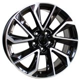 Alu kola Racing Line B5463, 18x8 5x100 ET40, černá + leštění