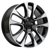 Alu kola Racing Line B5536, 20x8 5x127 ET50, černá + leštění