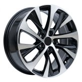 Alu kola Racing Line B5757, 18x7.5 5x114.3 ET40, černá + leštění (zátěžová)