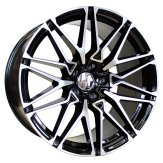 Alu kola Racing Line B5771, 22x9.5 5x112 ET35, černá + leštění