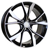 Alu kola Racing Line B5808, 20x8 5x112 ET41, černá + leštění