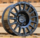 Alu kola Racing Line B5877, 17x8 6x139.7 ET-15, černá matná (zátěžová)