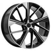 Alu kola Racing Line B5907, 20x8.5 5x112 ET34, černá + leštění