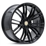 Alu kola Racing Line B5964, 19x8 5x112 ET30, černá lesklá (zátěžová)