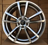 Alu kola Racing Line BK864, 19x8 5x112 ET45, šedivá