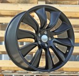 Alu kola Racing Line BY259, 21x9.5 5x114.3 ET50, černá matná (zátěžová)