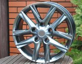 Alu kola Racing Line BY499, 20x8.5 5x150 ET60, titanová metalíza