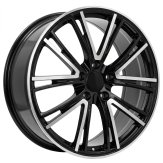 Alu kola Racing Line CQRGW1058, 21x11 5x130 ET65, černá + leštění (zátěžová)