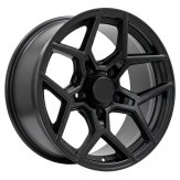 Alu kola Racing Line D1446, 17x9 5x127 ET, černá matná