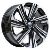 Alu kola Racing Line D1822, 14x5.5 4x100 ET45, černá + leštění