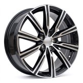 Alu kola Racing Line F0084, 19x7.5 5x108 ET51, černá + leštění