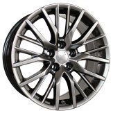 Alu kola Racing Line F0133, 20x8 5x114.3 ET30, titanová metalíza