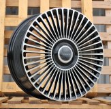 Alu kola Racing Line F3039, 20x8.5 6x139.7 ET45, černá + leštění (zátěžová)