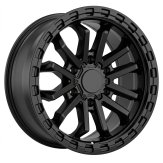 Alu kola Racing Line F3090, 17x8.5 6x139.7 ET10, saténová černá