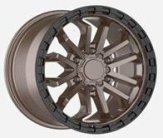 Alu kola Racing Line F3090, 18x8.5 6x139.7 ET35, stříbrná + leštěný límec
