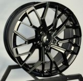 Alu kola Racing Line F760, 19x8.5 5x112 ET40, černá matná