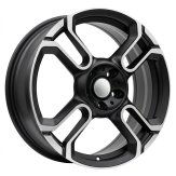 Alu kola Racing Line F8002, 18x7 5x112 ET54, černá matná + leštění